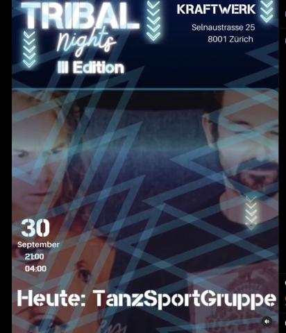Heute Tanzsportgruppe